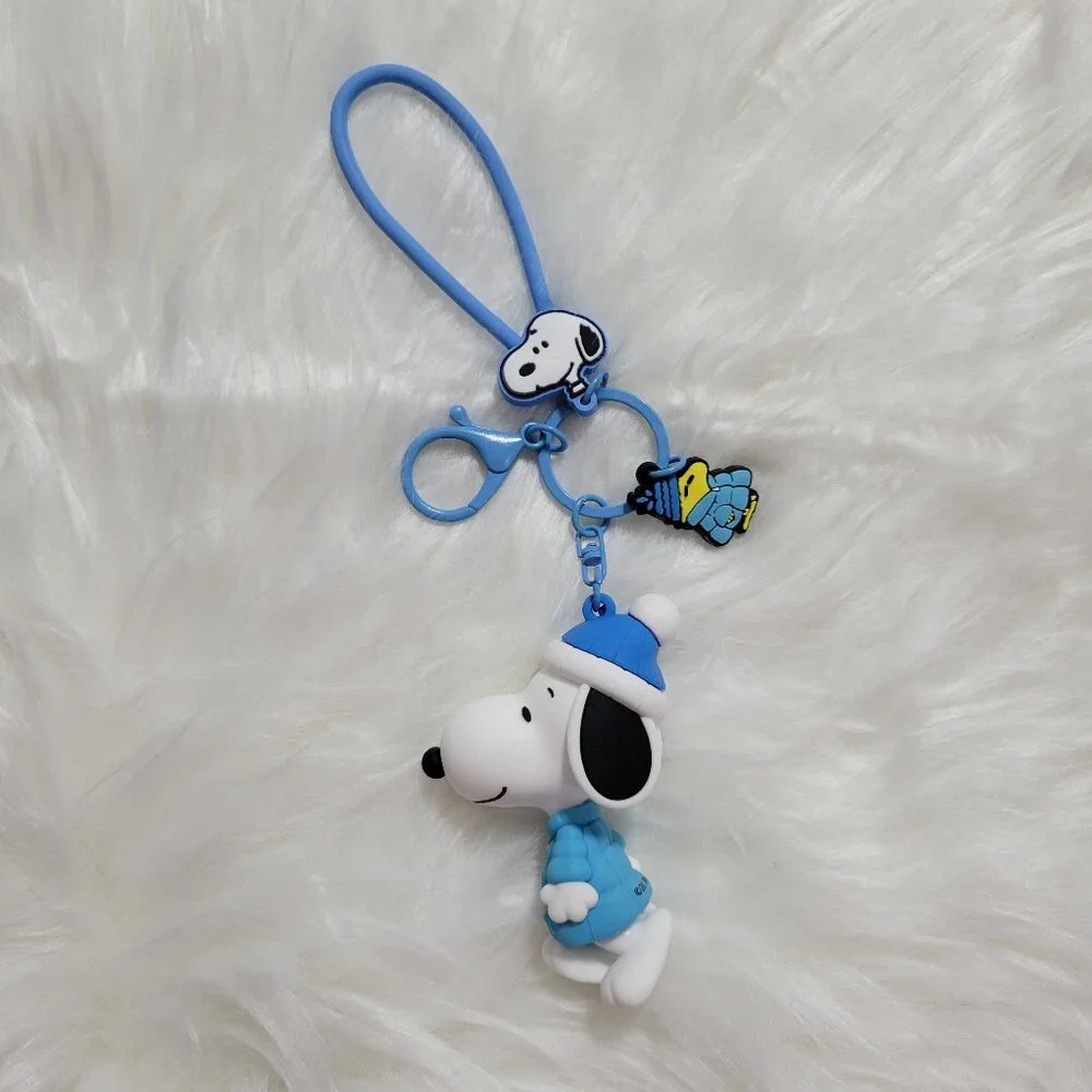 Peanuts Snoopy Winter Design Keychain